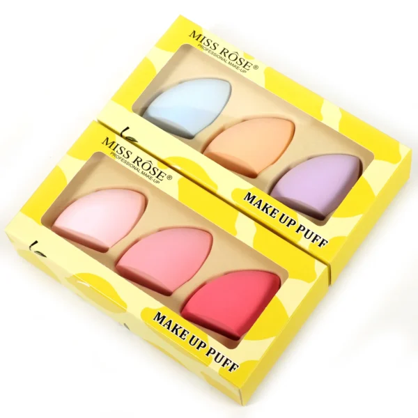 Beauty Puff Cutt-Shape - Miss Rose (3 Pieces)